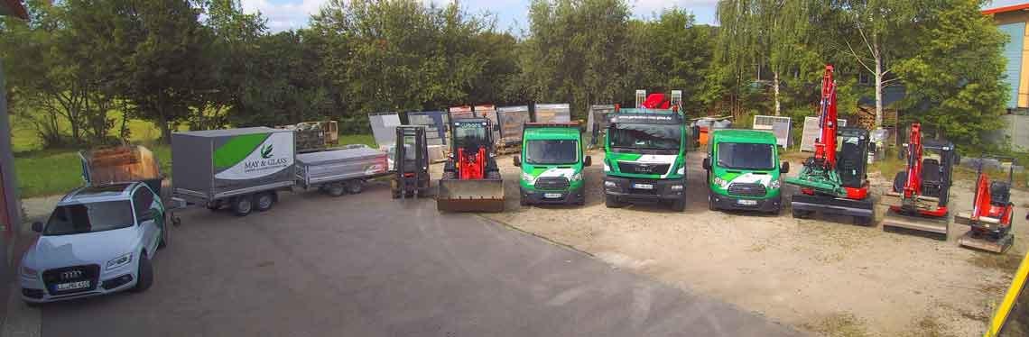 Gartenbau May & Glass - Fuhrpark